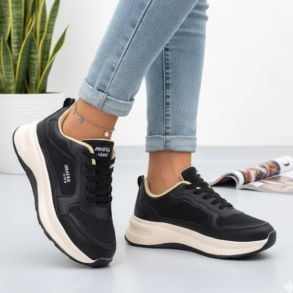 کفش اسپرت لژدار چرمی مارس پارسیس